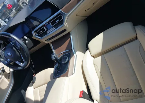 2021 BMW 3 Series 330E из США, поврежденный, VIN 3MW5P7J09M8C12705